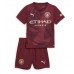 Dres Manchester City Erling Haaland #9 Tretina pre deti 2024-25 Krátky Rukáv (+ trenírky)
